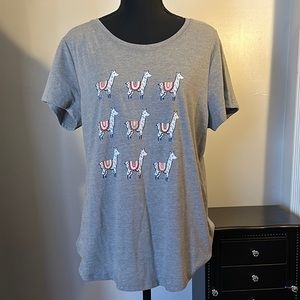 Sonoma llama shirt